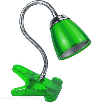 Светильник 71 835 NDF-C006-6W-4K-G-LED прищепка, гибкий, зелёный