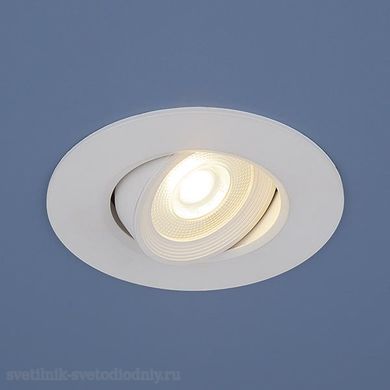 9906 LED / Светильник встраиваемый 6W WH белый